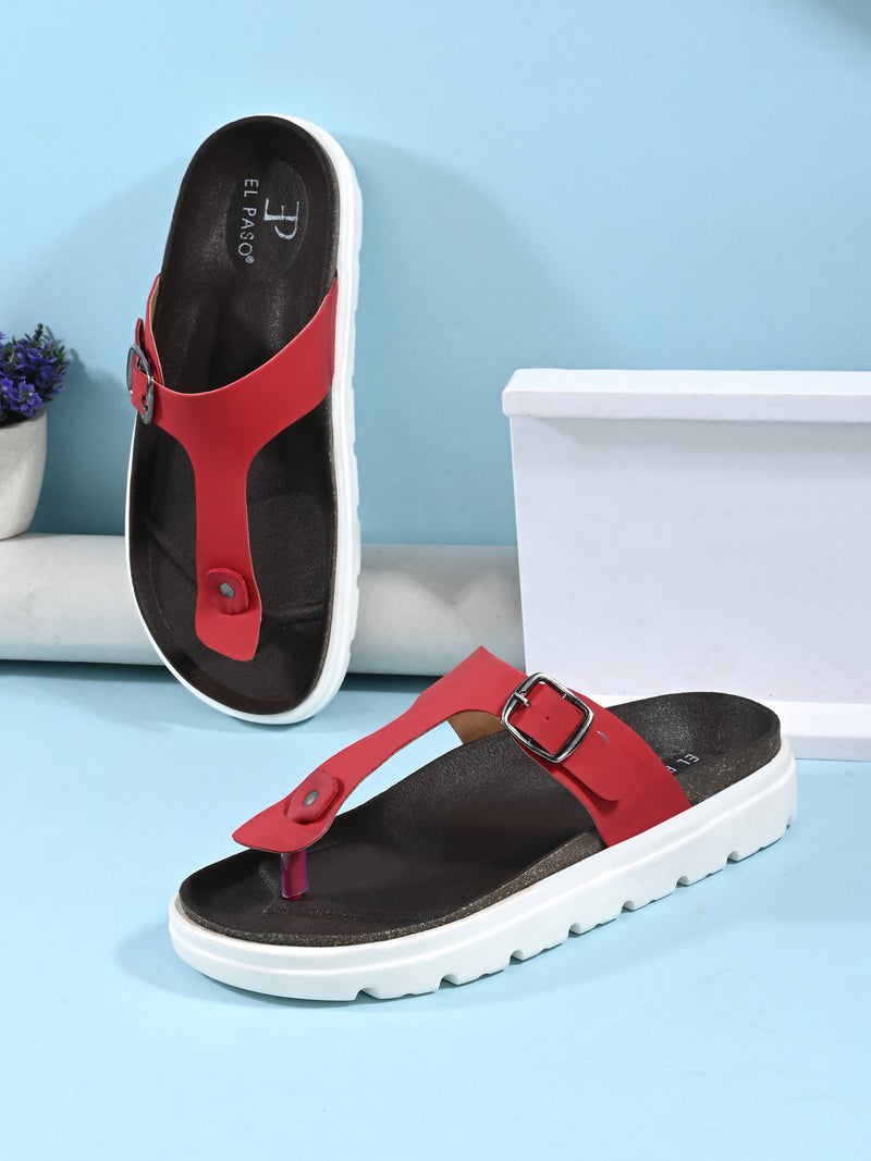 El Paso Women Open Toe Flats-23