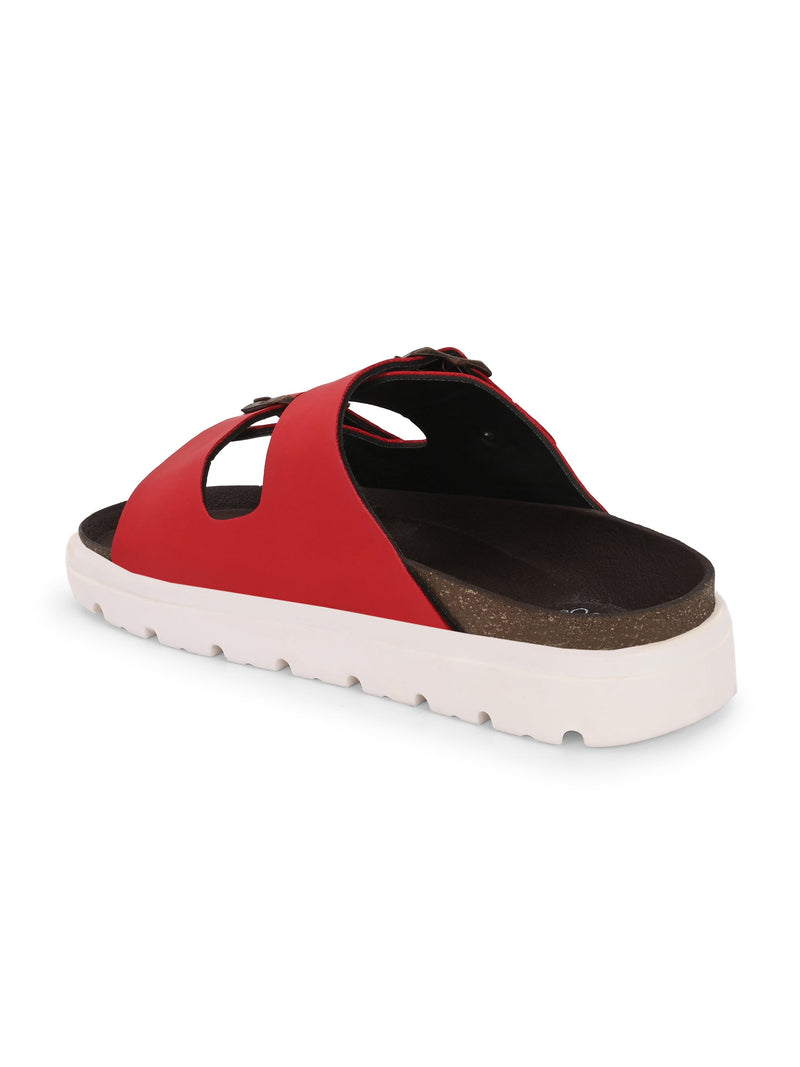 El Paso Women Open Toe Slip-On Flats-19