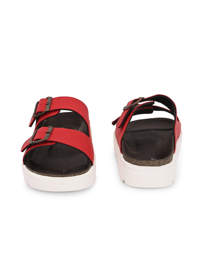 El Paso Women Open Toe Slip-On Flats-21