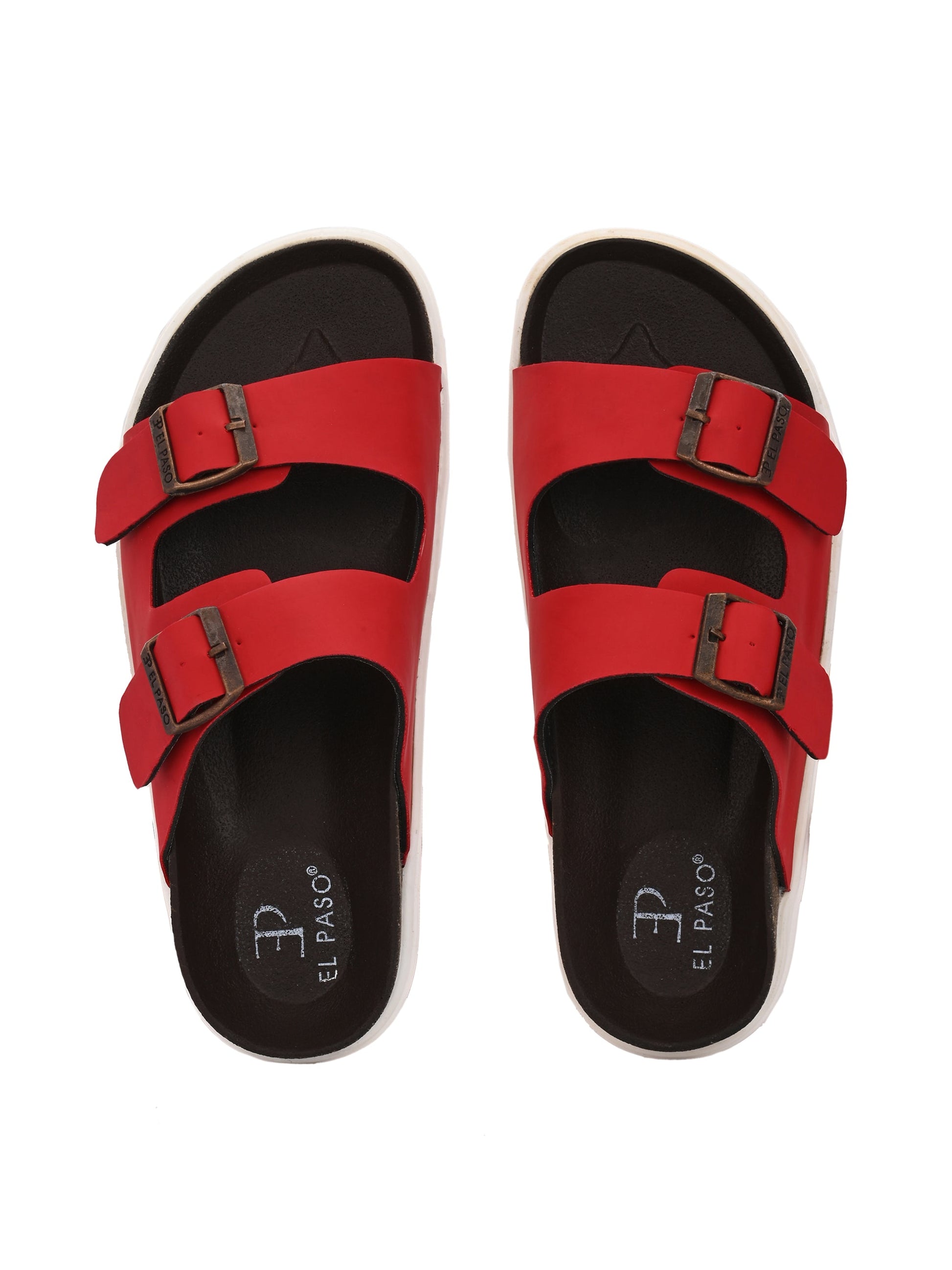 El Paso Women Open Toe Slip-On Flats-23