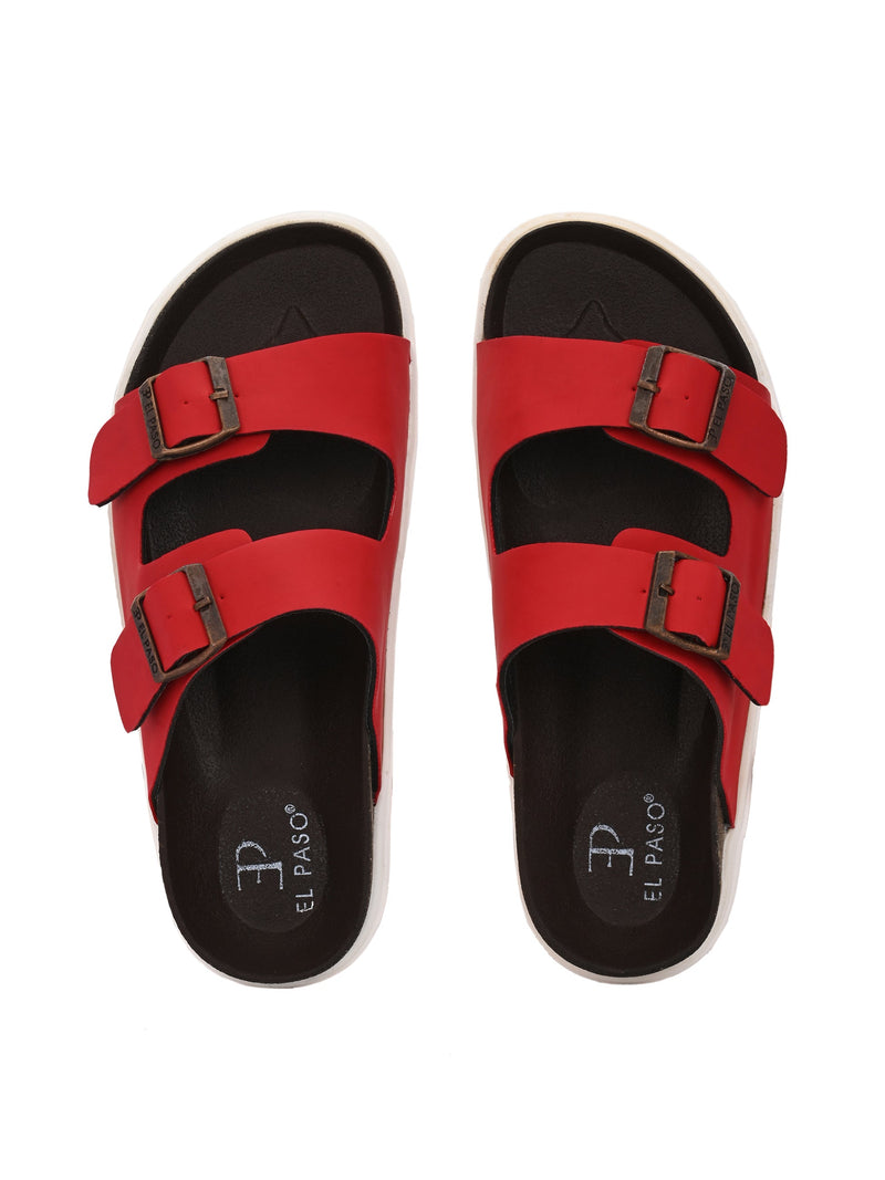 El Paso Women Open Toe Slip-On Flats-23
