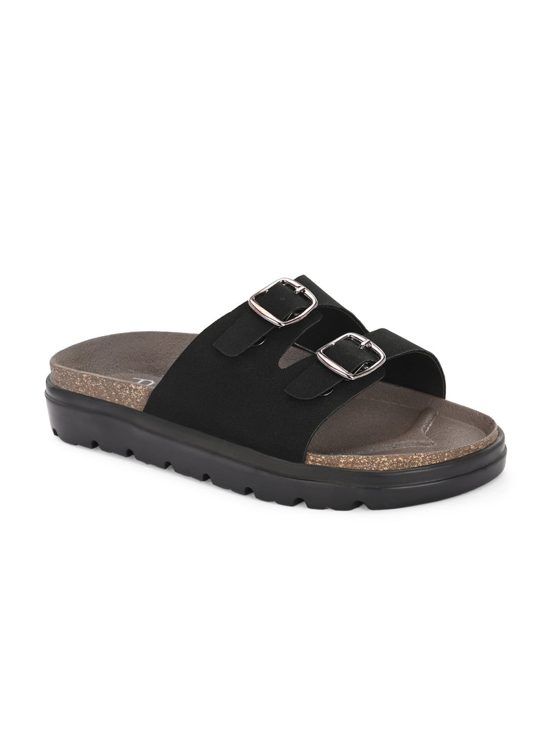 El Paso Women Open Toe Comfort Heel Sandals-1