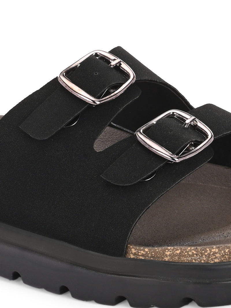 El Paso Women Open Toe Comfort Heel Sandals-5