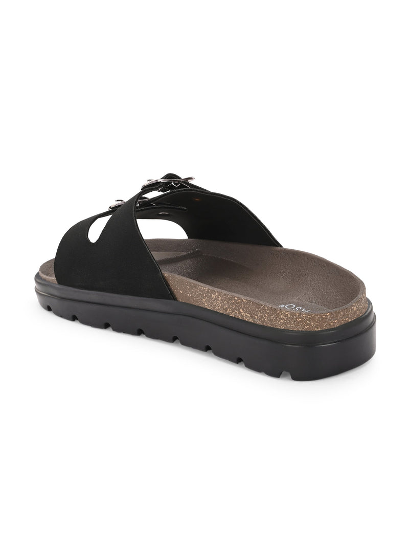 El Paso Women Open Toe Comfort Heel Sandals-4
