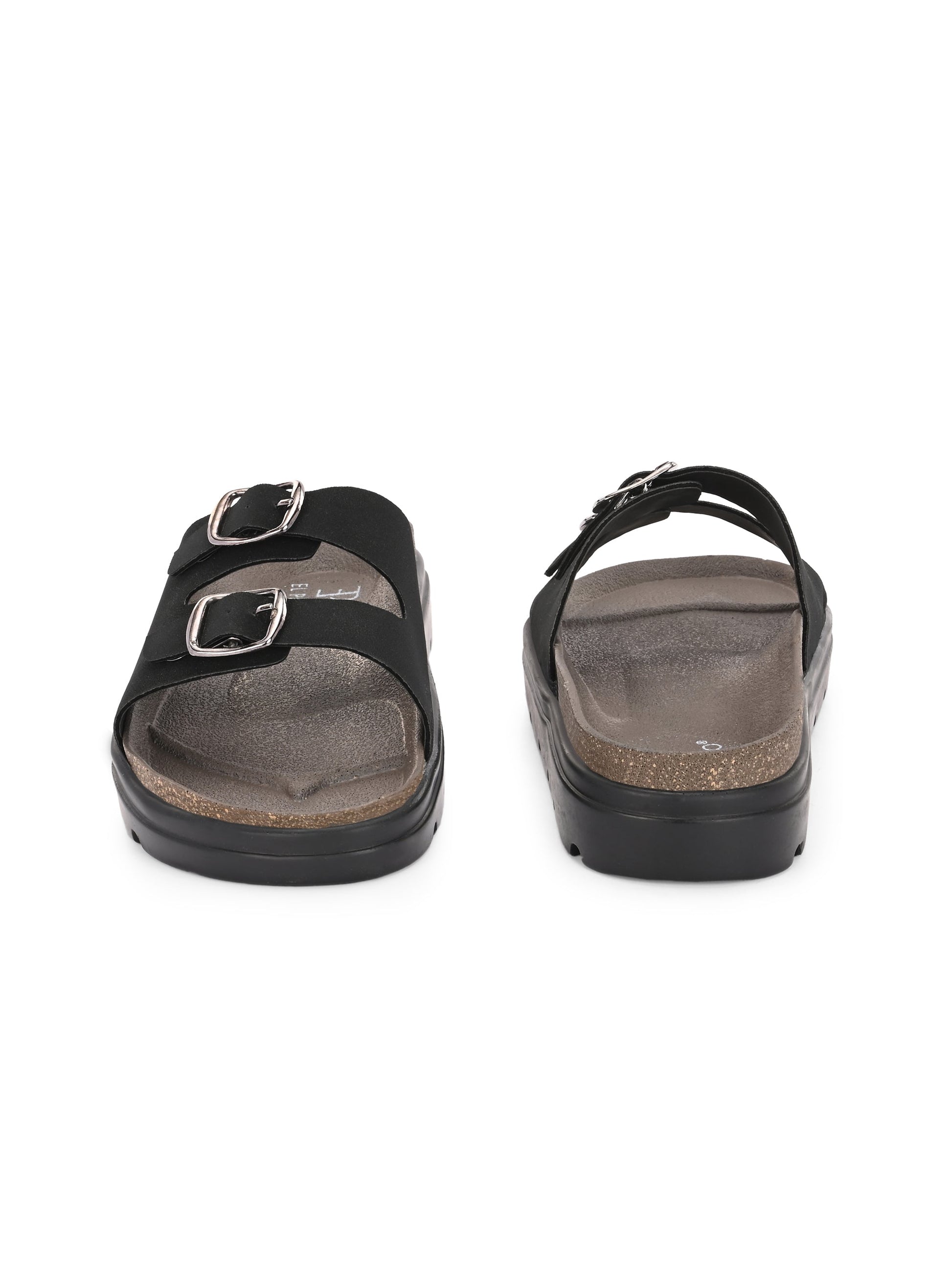 El Paso Women Open Toe Comfort Heel Sandals-6
