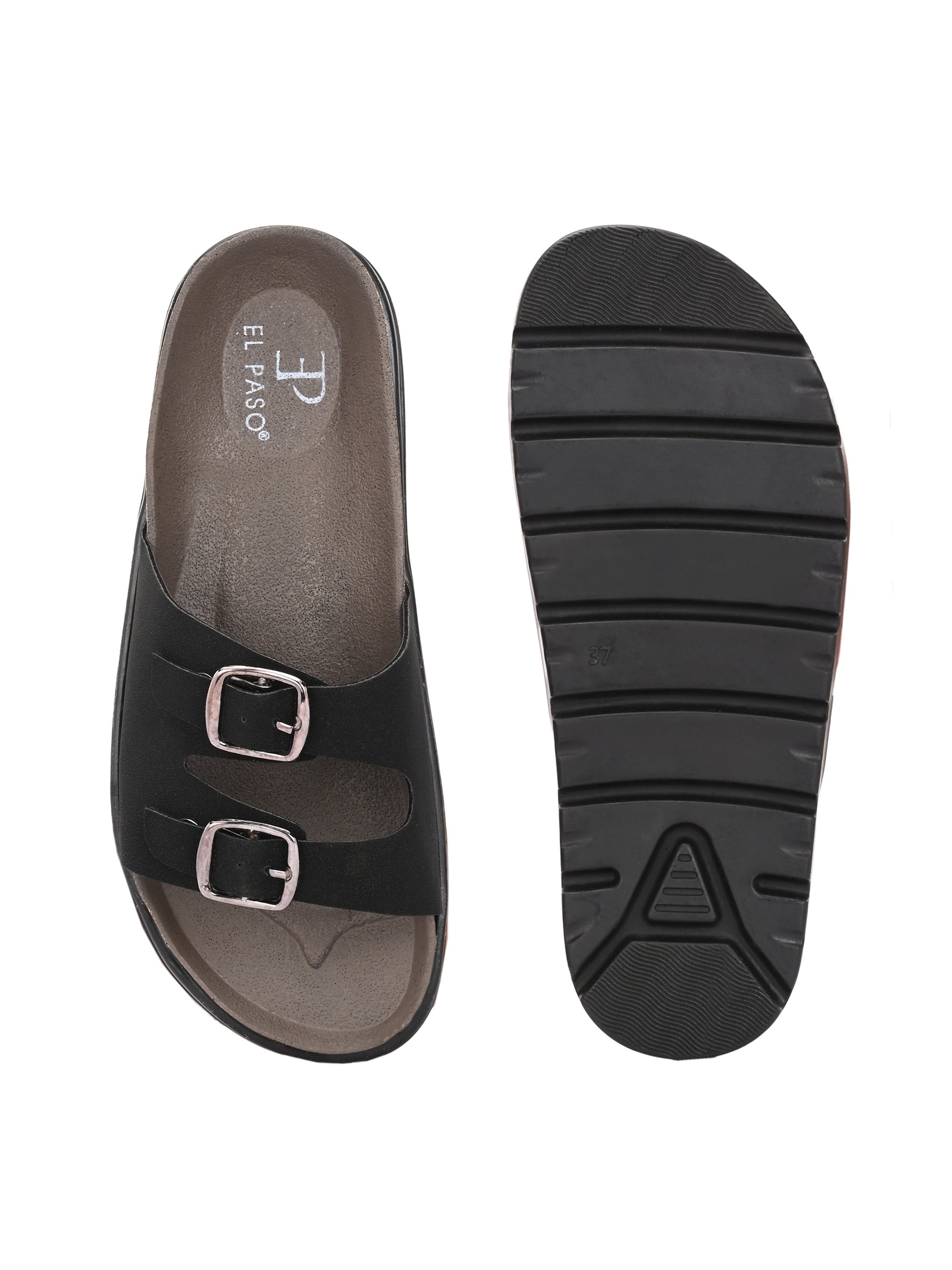 El Paso Women Open Toe Comfort Heel Sandals-7