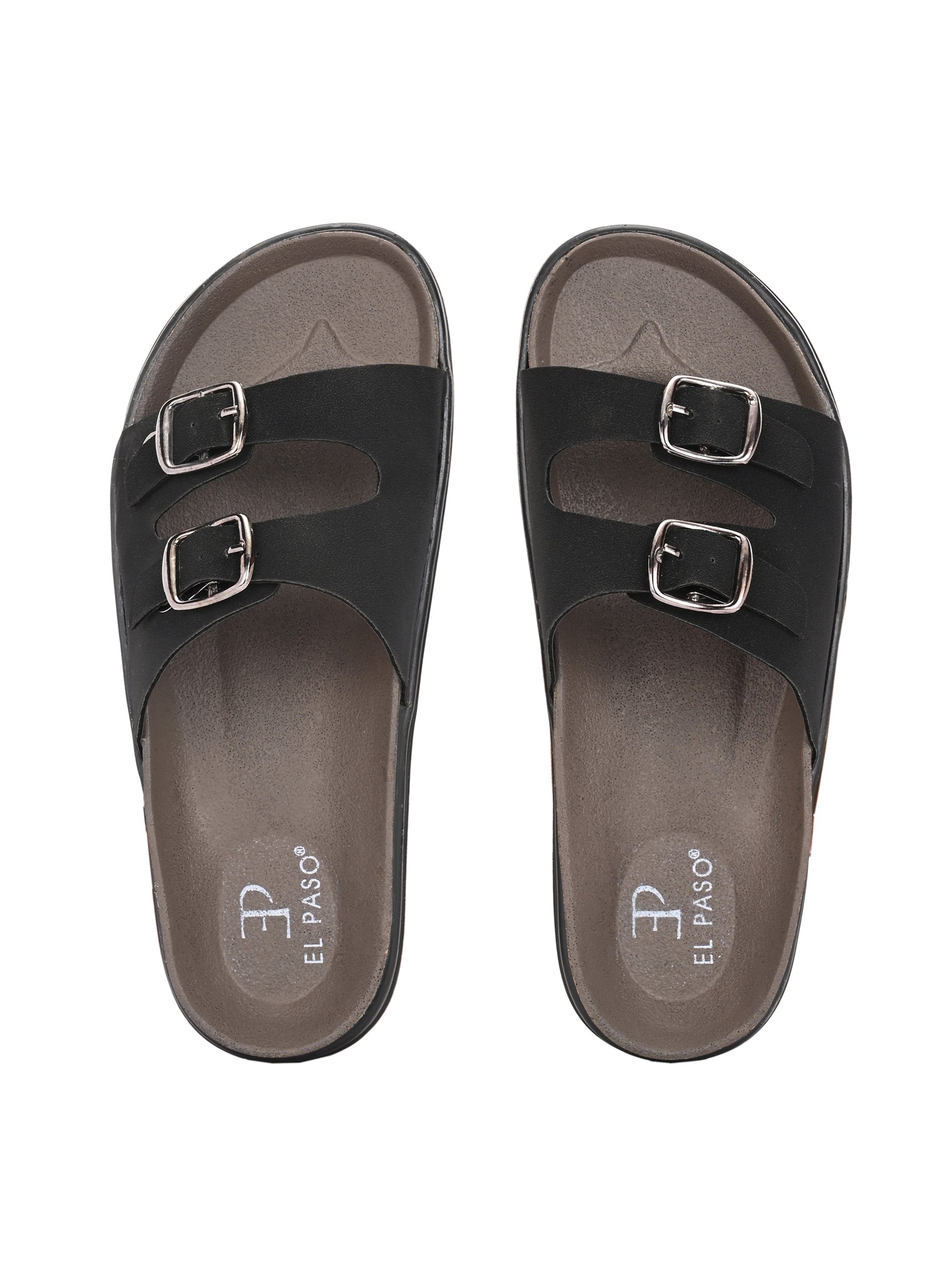 El Paso Women Open Toe Comfort Heel Sandals-8