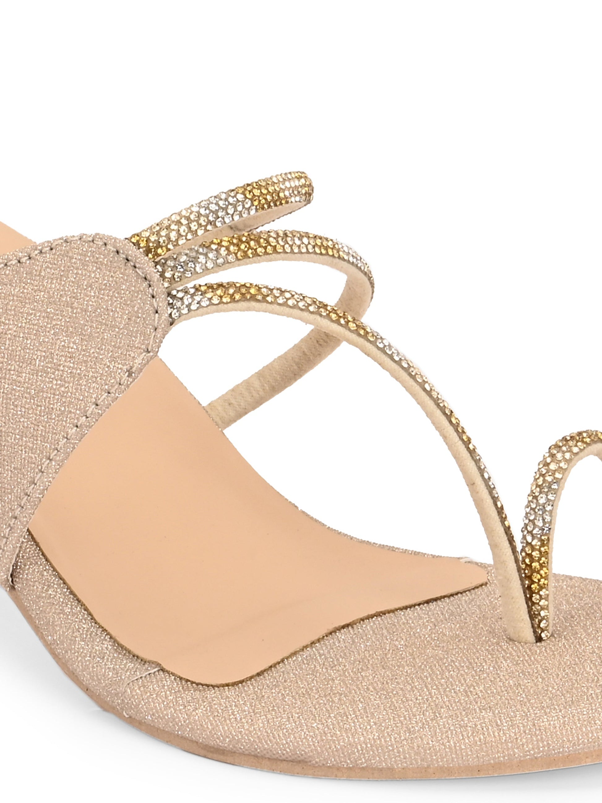 El Paso Women Open Toe Block Heel Sandals-6