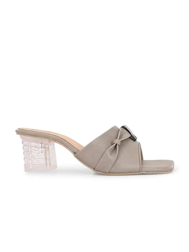 El Paso Women Open Toe Block Heel Sandals-2