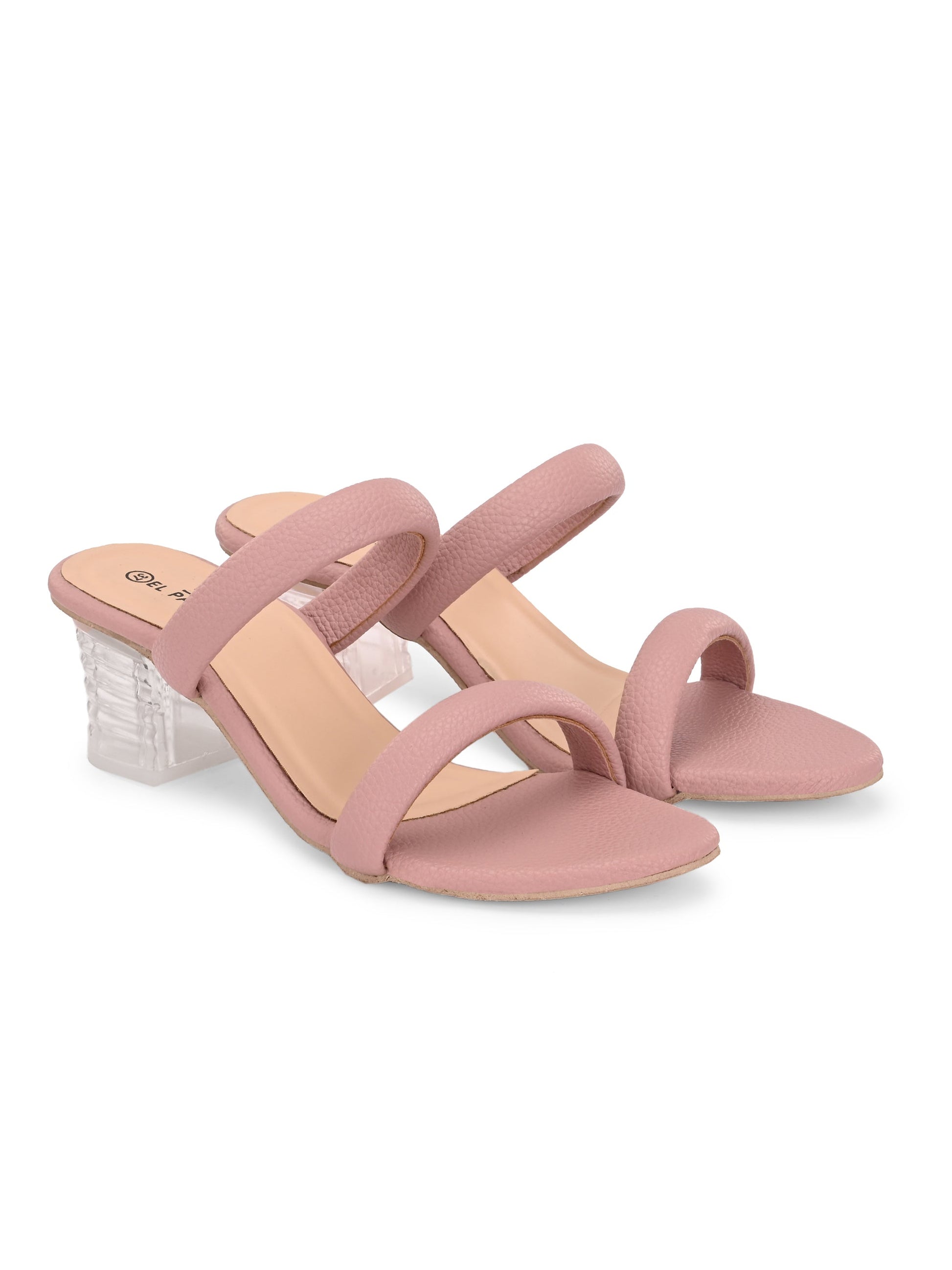 El Paso Open Toe Block Heel Sandals-4