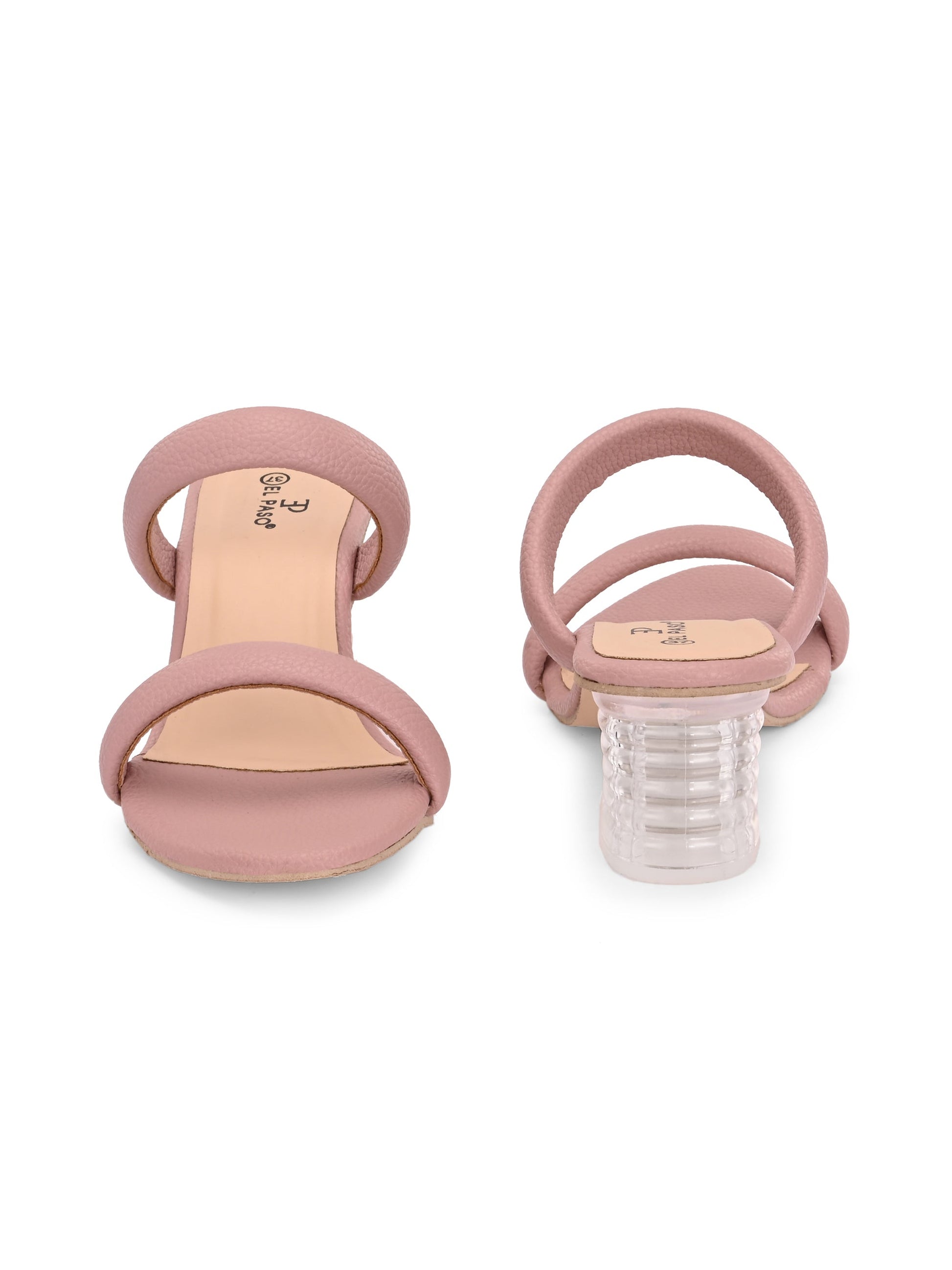 El Paso Open Toe Block Heel Sandals-3