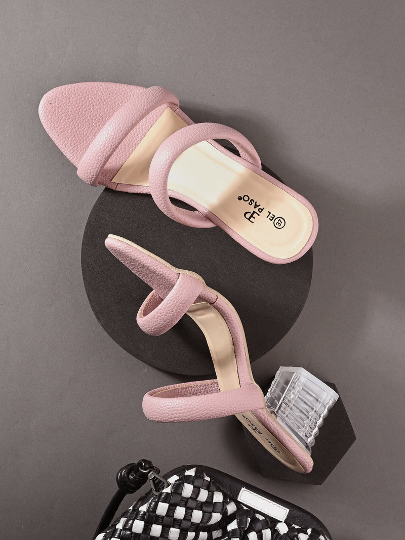 El Paso Open Toe Block Heel Sandals-8