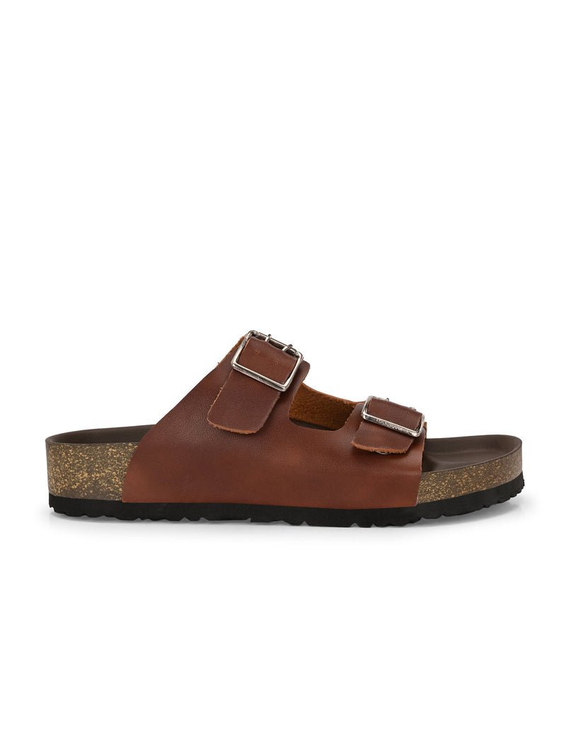 El Paso Women One Toe Flats with Buckles-2
