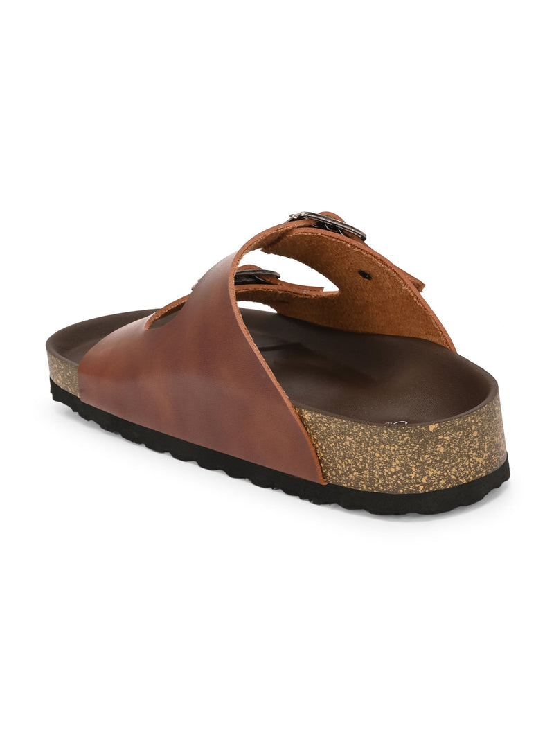 El Paso Women One Toe Flats with Buckles-3