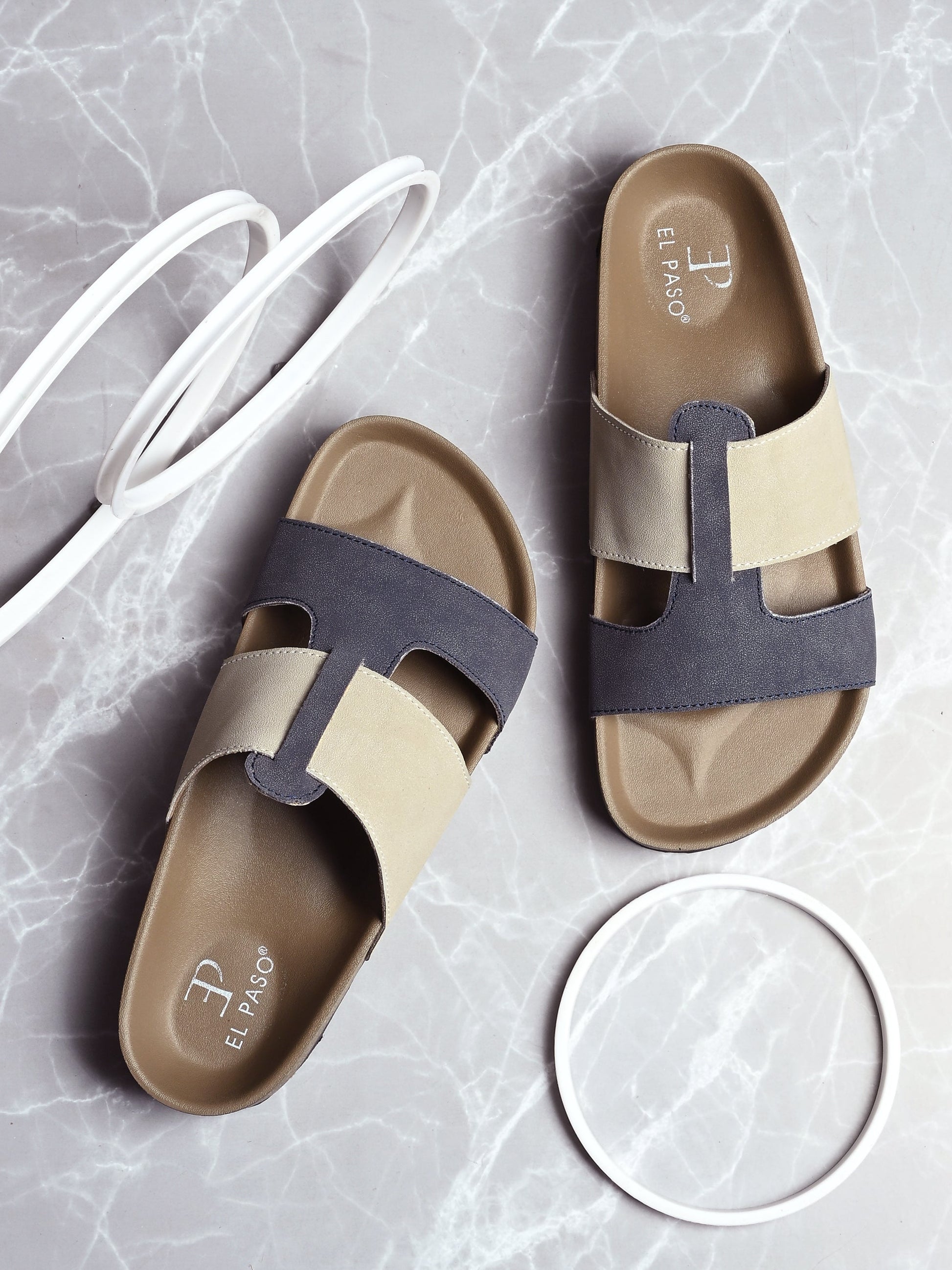 El Paso Women One Toe Flats with Bows-8