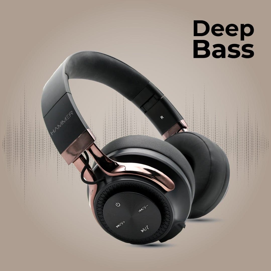 Hammer Bash Wireless Headphones over the ear