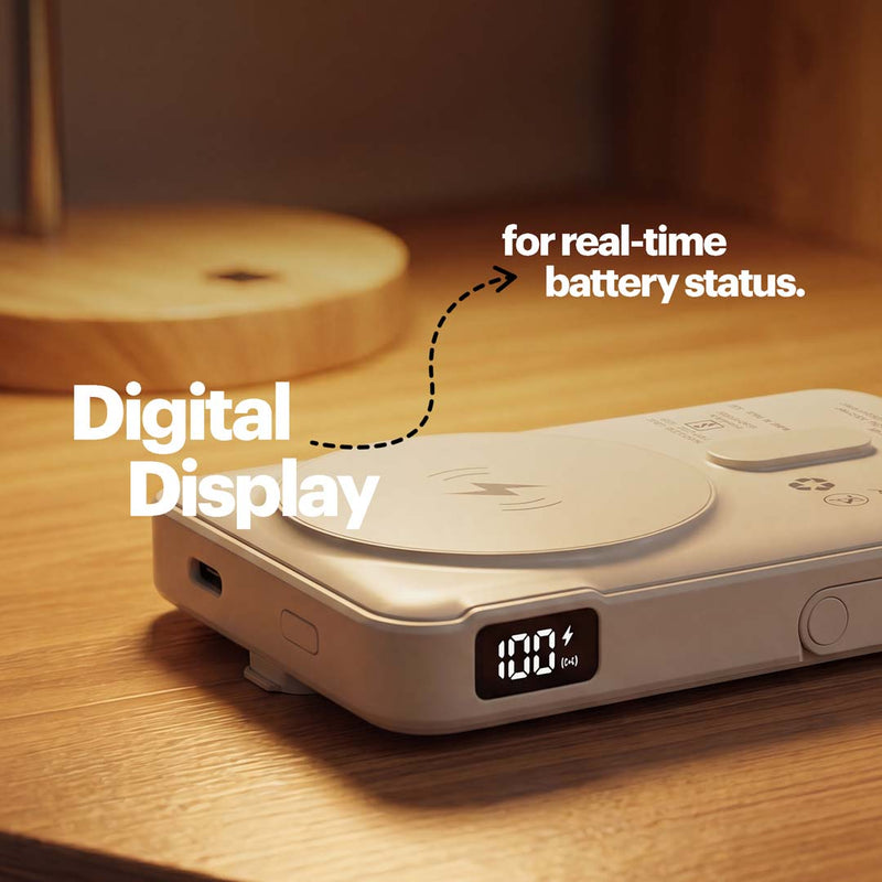 Omni 10000mAh Magnetic Wireless Powerbank with Apple Watch Charging