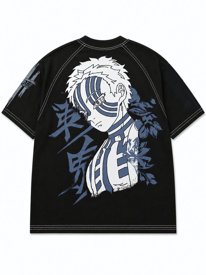 Akaza – Upper Moon Oversized T-Shirt-6