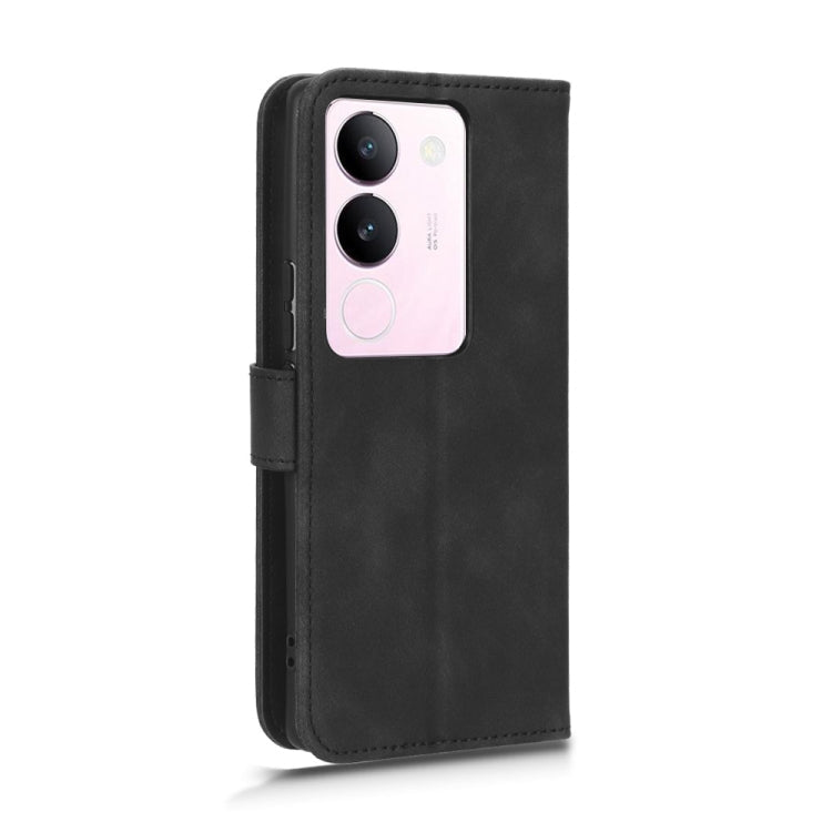 Skin Feel Magnetic Flip Leather Phone Case, For vivo S17 5G, For vivo Y100 5G-3