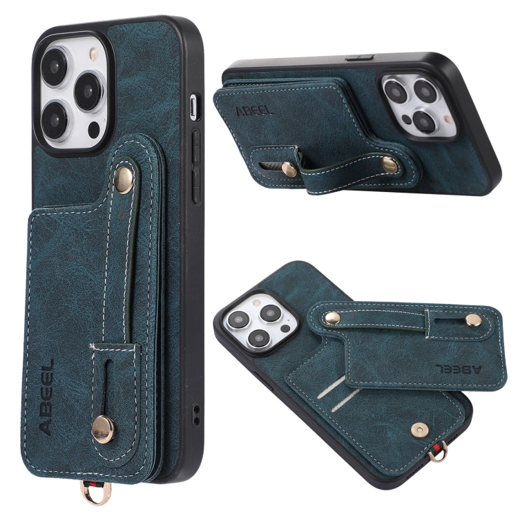 ABEEL Litchi Texture Card Bag PU Phone Case, For iPhone 14 Pro, For iPhone 14 Pro Max-11