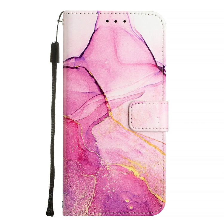 PT003 Marble Pattern Flip Leather Phone Case, For vivo Y27 4G Global-3