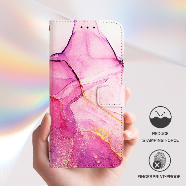 PT003 Marble Pattern Flip Leather Phone Case, For vivo Y27 4G Global-5