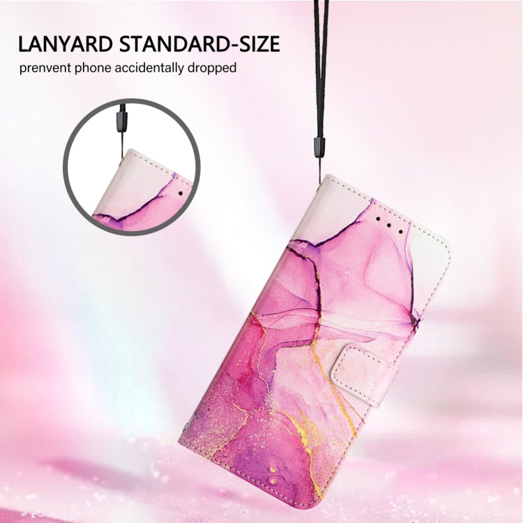 PT003 Marble Pattern Flip Leather Phone Case, For vivo Y27 4G Global-6