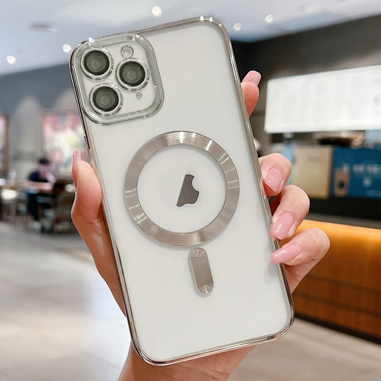 Electroplating MagSafe Phone Case, For iPhone 11 Pro-1