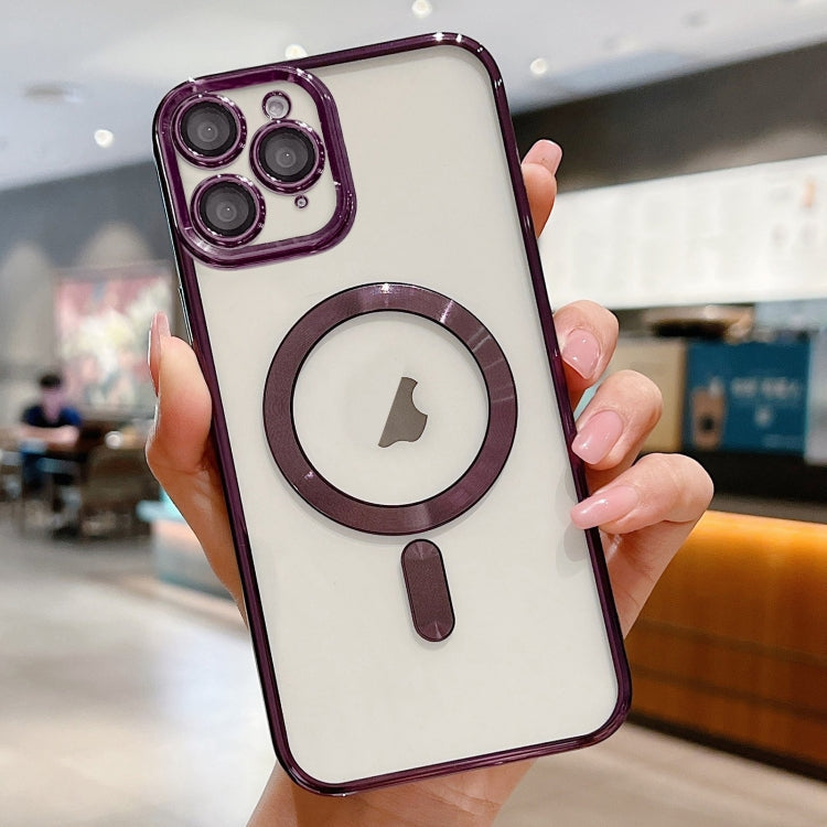 Electroplating MagSafe Phone Case, For iPhone 11 Pro-3