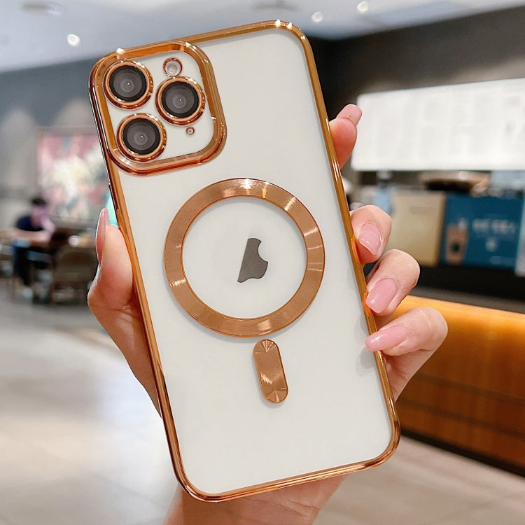 Electroplating MagSafe Phone Case, For iPhone 11 Pro-7
