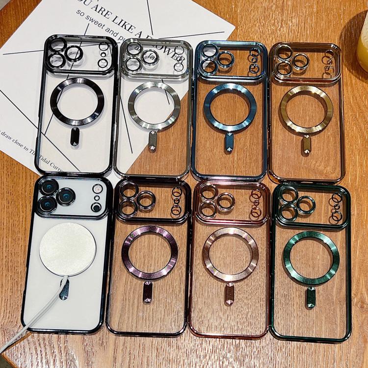 Electroplating MagSafe Phone Case, For iPhone 11 Pro Max, For iPhone 11-23
