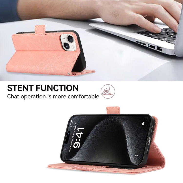 ABEEL Frosted Magnetic RFID Leather Phone Case, For Redmi 14C 4G-6