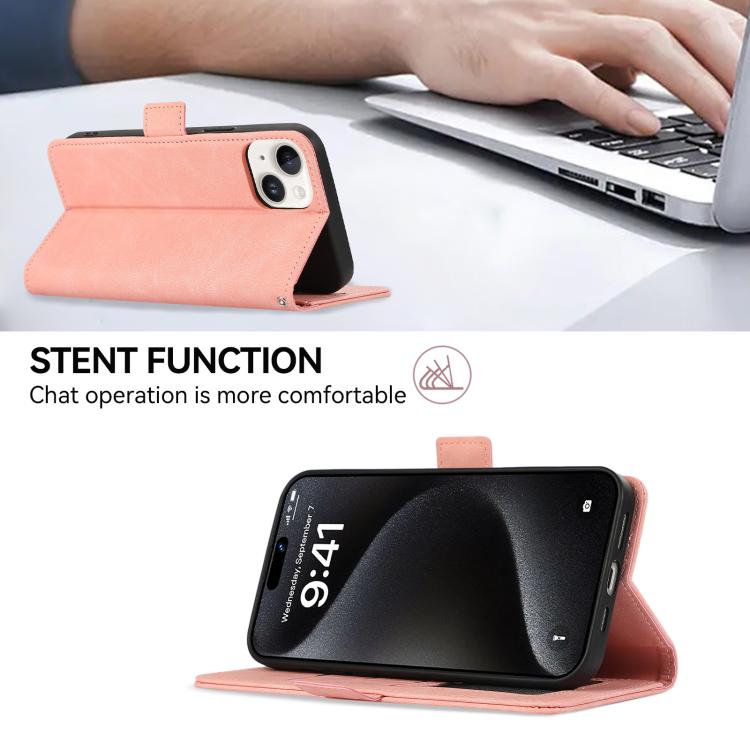 ABEEL Frosted Magnetic RFID Leather Phone Case, For Redmi Note 17 4G Global 169.7mm, For Redmi K100 Pro Max/Poco F9 Ultra 5G, For Redmi K100 Pro 5G/Poco F9 Pro 5G, For Redmi 17 5G / 4G Global 170mm-6
