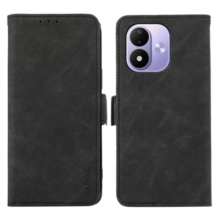 ABEEL Frosted Magnetic RFID Leather Phone Case, For Redmi Note 17 4G Global 169.7mm, For Redmi K100 Pro Max/Poco F9 Ultra 5G, For Redmi K100 Pro 5G/Poco F9 Pro 5G, For Redmi 17 5G / 4G Global 170mm-10