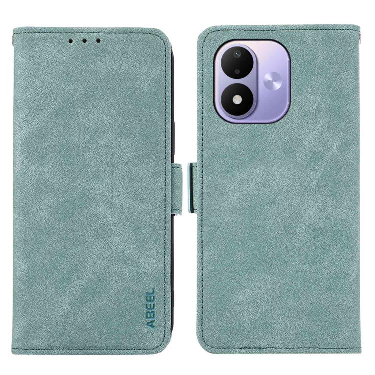 ABEEL Frosted Magnetic RFID Leather Phone Case, For Redmi Note 17 4G Global 169.7mm, For Redmi K100 Pro Max/Poco F9 Ultra 5G, For Redmi K100 Pro 5G/Poco F9 Pro 5G, For Redmi 17 5G / 4G Global 170mm-13