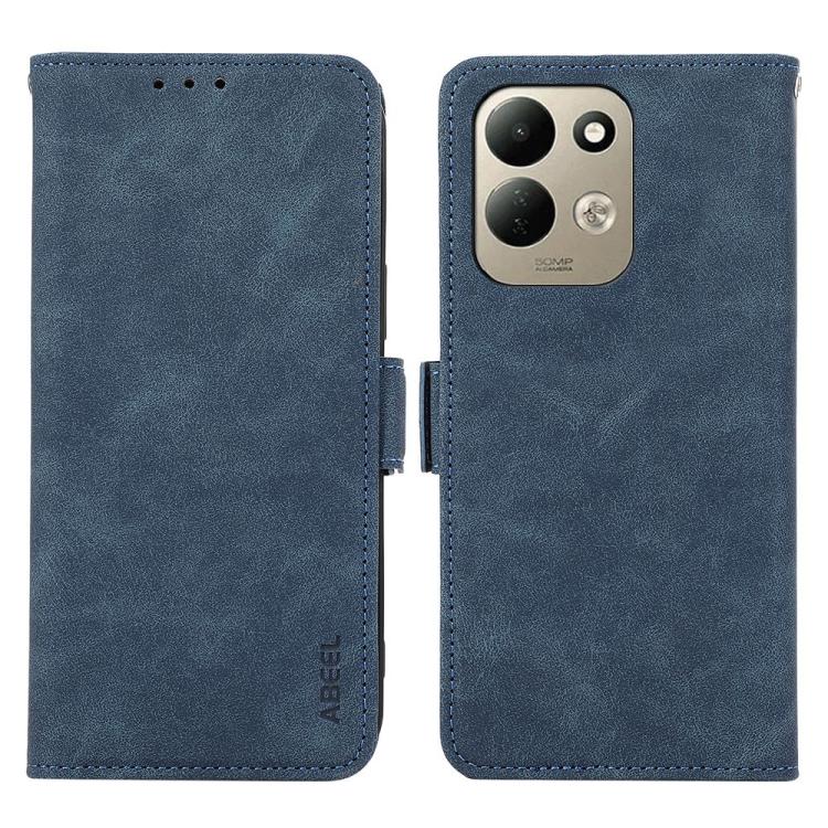 ABEEL Frosted Magnetic RFID Leather Phone Case, For Redmi Note 17 4G Global 169.7mm, For Redmi K100 Pro Max/Poco F9 Ultra 5G, For Redmi K100 Pro 5G/Poco F9 Pro 5G, For Redmi 17 5G / 4G Global 170mm-29