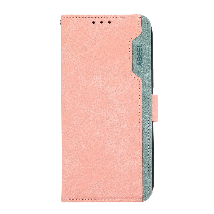 ABEEL Color Block Magnetic RFID Leather Phone Case, For Redmi 14C 4G-2