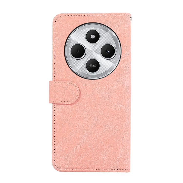 ABEEL Color Block Magnetic RFID Leather Phone Case, For Redmi 14C 4G-3