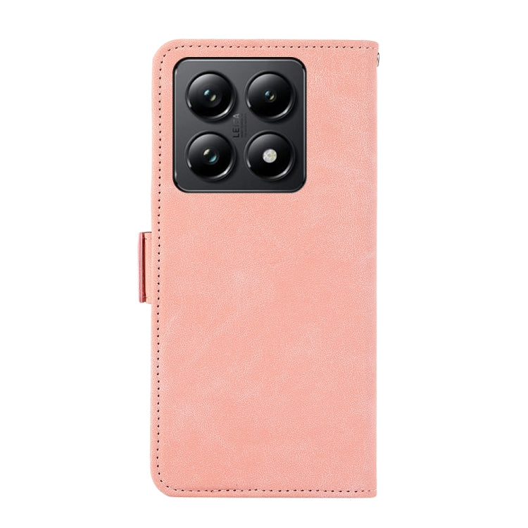 ABEEL Frosted Magnetic RFID Leather Phone Case, For Xiaomi 14T Pro, For Xiaomi 14T-3
