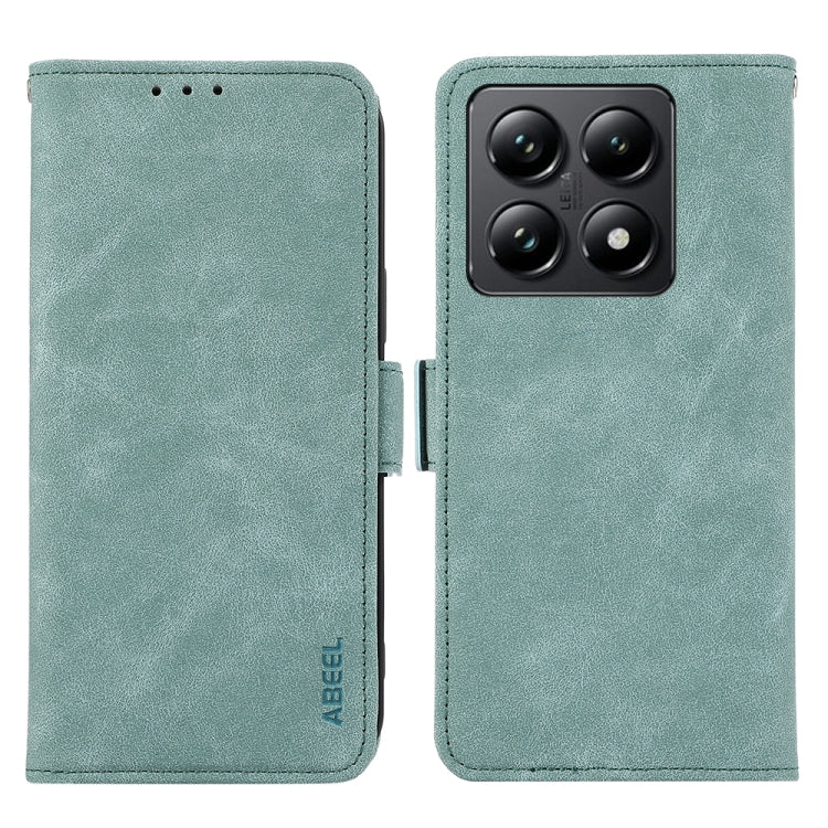 ABEEL Frosted Magnetic RFID Leather Phone Case, For Xiaomi 14T Pro, For Xiaomi 14T-12