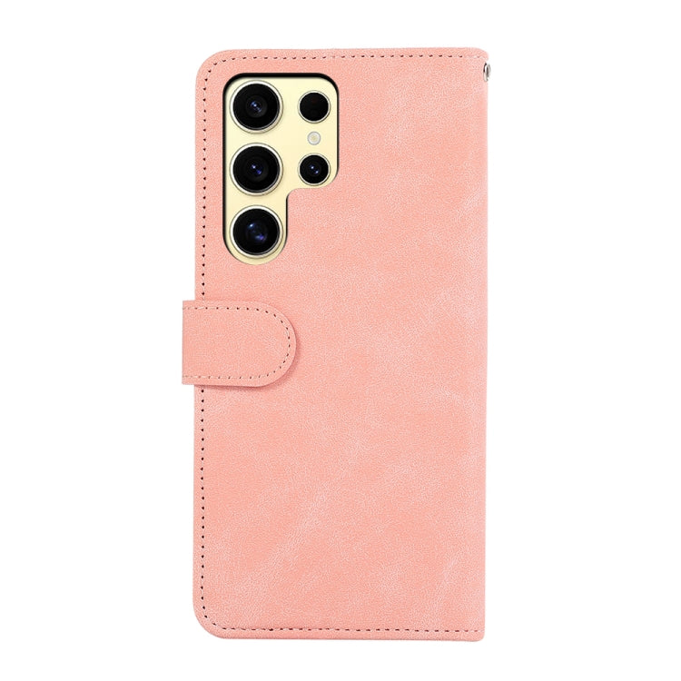 ABEEL Color Block Magnetic RFID Leather Phone Case, For Samsung Galaxy S25 Ultra 5G-3