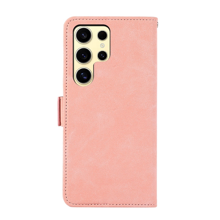 ABEEL Frosted Magnetic RFID Leather Phone Case, For Samsung Galaxy S25 Ultra 5G-3