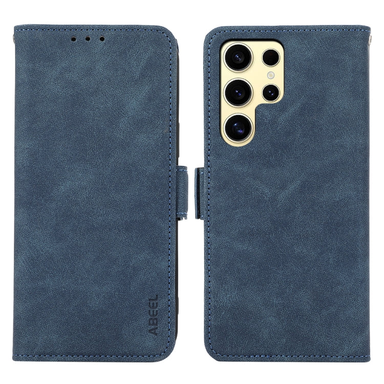 ABEEL Frosted Magnetic RFID Leather Phone Case, For Samsung Galaxy S25 Ultra 5G-9
