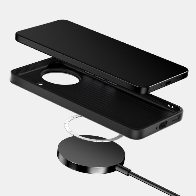ABEEL C Carbon Fiber Series 6D Micro Relief MagSafe Phone Case, For Redmi K80, For Redmi K80 Pro Champion Edition-6