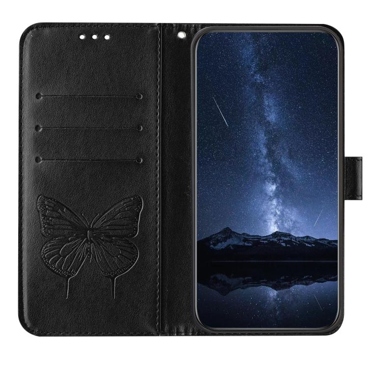 Embossed Butterfly Leather Phone Case, For vivo Y29 4G Global, For vivo V50 Global-3