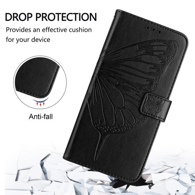 Embossed Butterfly Leather Phone Case, For vivo Y29 4G Global, For vivo V50 Global-4
