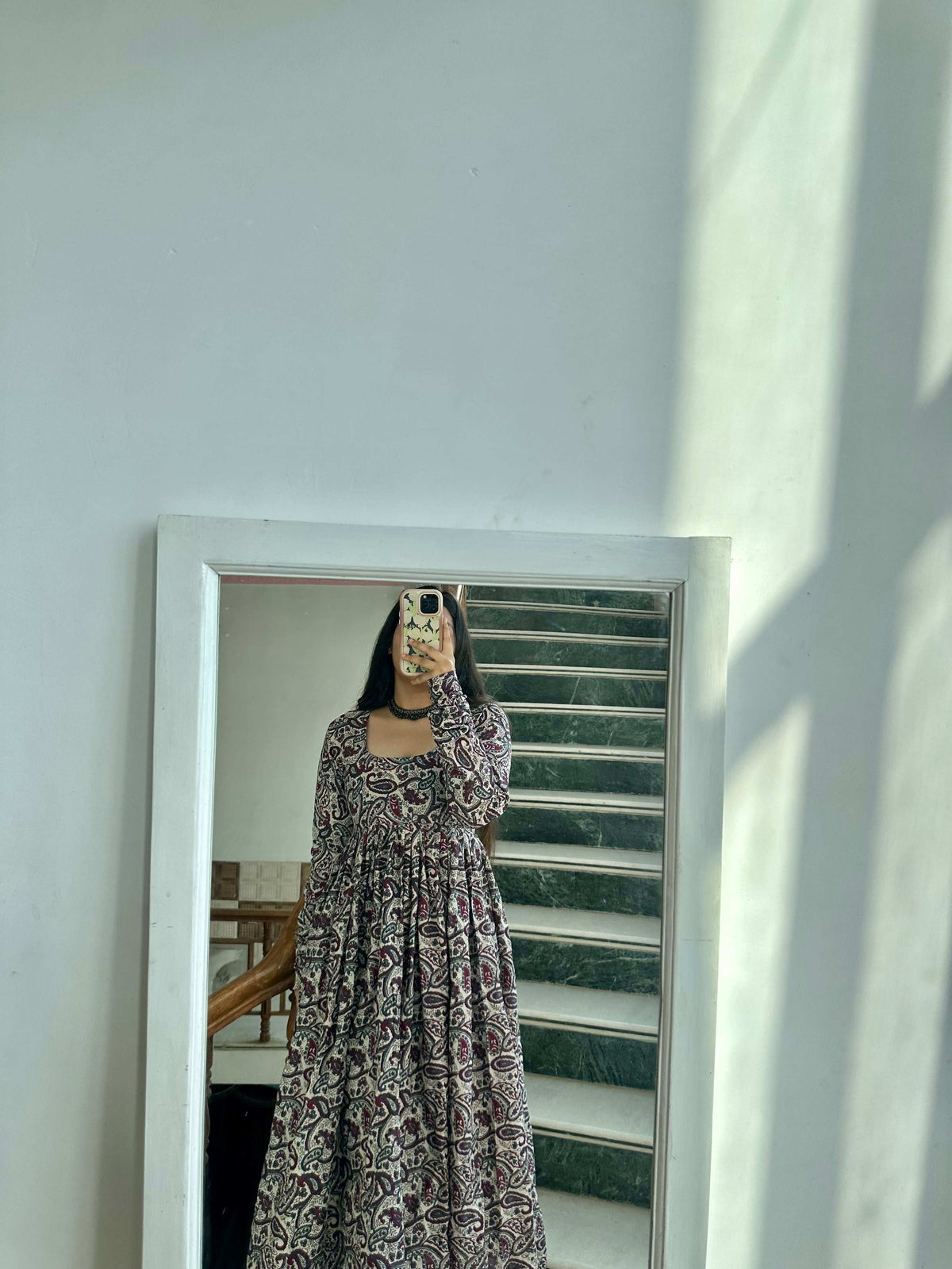 Iqra Paisley Kameez