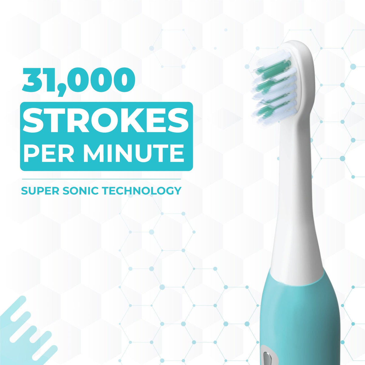 Super Sonic Technology in Electric Toothbrush