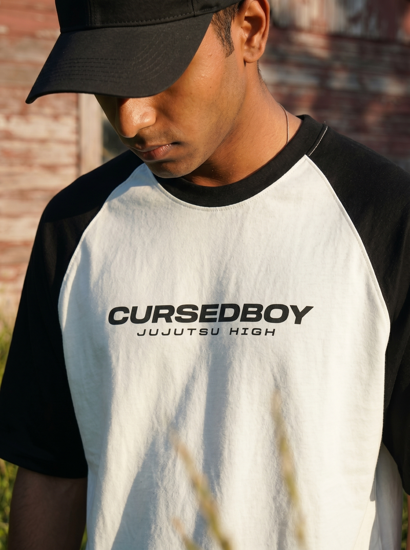 CursedBoy / Yuta JJK / Raglan Oversized T-shirt-5