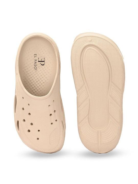 El Paso Men Round Toe Clogs-12